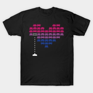 Invasion of the Heart (Bisexual) T-Shirt
